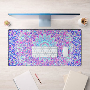 Fette Farbige Eklektische Groovy Boho Hippie Manda Schreibtischunterlage