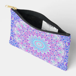 Fette Farbige Eklektische Groovy Boho Hippie Manda Zubehörtasche