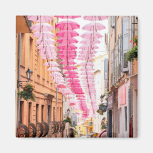 Fette France Provence streets umbrellas Magnet