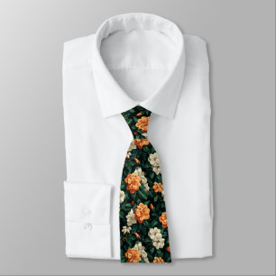 Fette Geschenke für Ehemann Gardenias Floral Krawatte