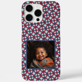 Fette Geschenke für Freundin Quadratisches Muster  iPhone 16 Pro Max Hülle
