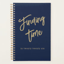 Fette Goldschrift-Typografie Navy Blau & Gold
