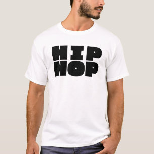 fette Hip-Hop-Logogestaltung. T-Shirt