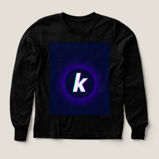 Fette "K"-Glow-Logo-Girls' Long Sleeve T - Shirt