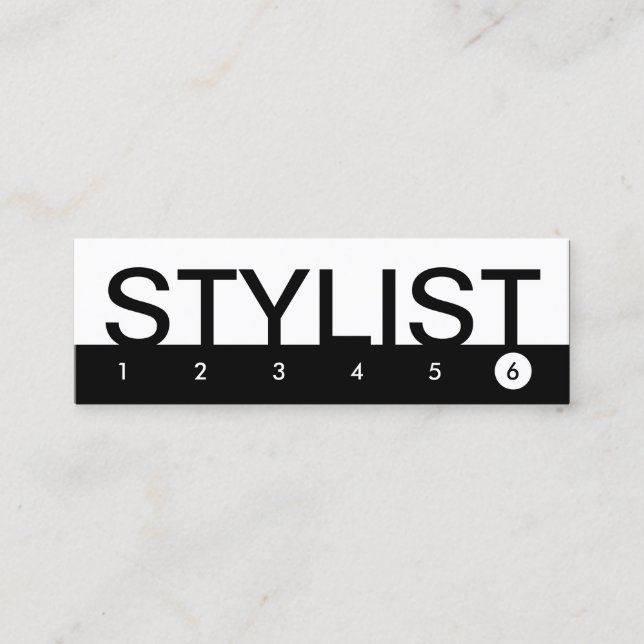 fette Kundenbindung durch STYLIST Treuekarte (Vorderseite)