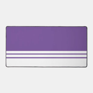 Fette, Lila Streifen auf der Unterseite des Racing Schreibtischunterlage