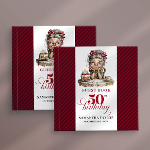 Fette lustige 50. Damen-Geburtstags-Gästebuch Gästebuch