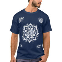 Fette Mandala-Blume - T-Shirt