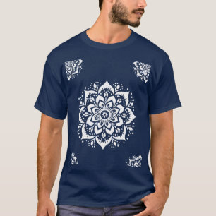 Fette Mandala-Blume - T-Shirt