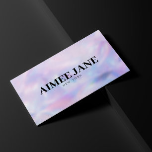 Fette Minimalistische Luxus-Boutique Tie Dye Visitenkarte