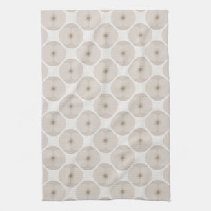 Fette minimalistische Mohnblume texturierte floral Geschirrtuch