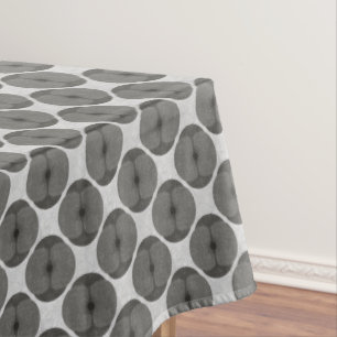 Fette minimalistische Mohnblume texturierte floral Tischdecke