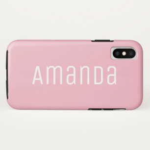 Fette moderne Schrift Rosa Case-Mate iPhone Hülle