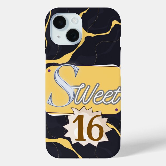 Fette moderne Typografie iPhone-Hülle – Minimaler  Case-Mate iPhone Hülle (Rückseite)