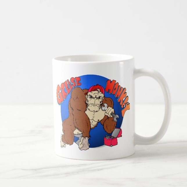 Fette Monkey Tasse (Rechts)