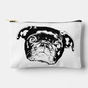 Fette Mops-Schönheits-Tasche Zubehörtasche