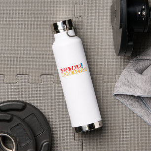Fette Motivationszitate – Weniger reden, mehr hand Trinkflasche