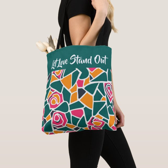 Fette Outline Rose Liebe - Lass Liebe heraussteche (Von Nahem)