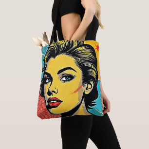 Fette Pop-Art-Frau definiert