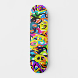 Fette Pop-Art Skateboard