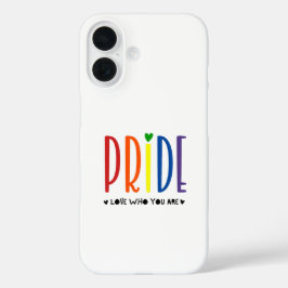 Fette Rainbow PRID - Liebe, die Sie LGBTQ sind iPhone 16 Hülle