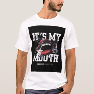 Fette Retro Typografie Mund Kunst - Es ist meine M T-Shirt