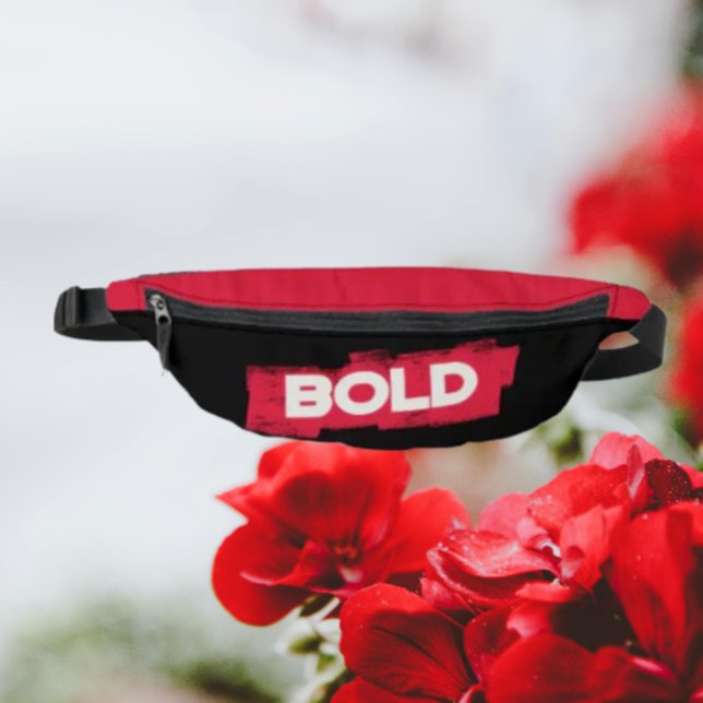 FETTE SCHRIFTART Fanny Pack Bauchtasche (Von Creator hochgeladen)