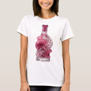 Fette Silber ABSTRACT ART Mode Druck T-Shirt