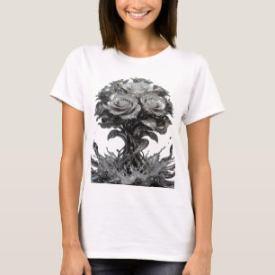 Fette Silber ABSTRACT ART Tragbare Kunst v2 T-Shirt