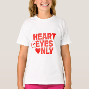 Fette, spielerische Valentinstag-Typografie T-Shirt