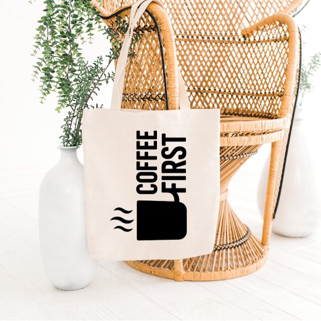 Fette Tasse mit Dampf-Tote-Bag-Design Tragetasche (Von Creator hochgeladen)