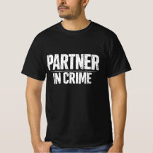 Fette Typografie für das kriminelle Partner-Paar