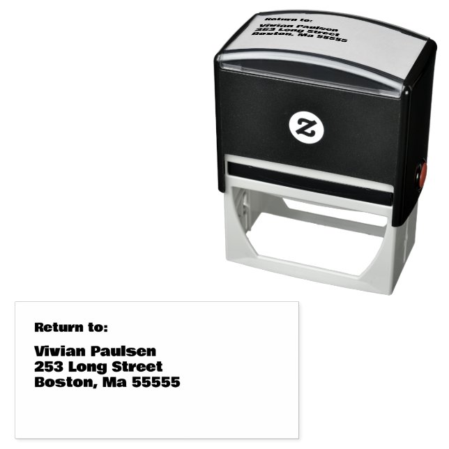 Fette Typografie, rosa und rote Hochzeit Permastempel (Beispiel)