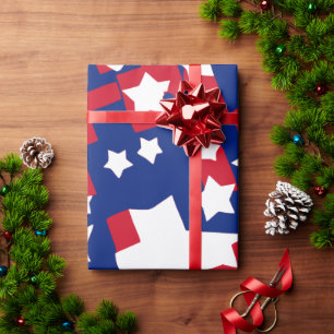 Fette US Flagge, 4. Juli Edition Geschenkpapier