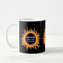 Fette Wasserfarbe Totale Sonnenfinsternis 2026 Nam Kaffeetasse