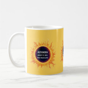 Fette Wasserfarbe Totale Sonnenfinsternis 2026 Nam Kaffeetasse