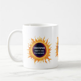 Fette Wasserfarbe Totale Sonnenfinsternis 2026 Nam Kaffeetasse