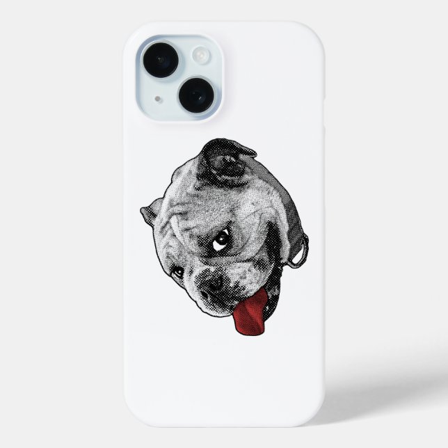 Fette Zungen-Technik Case-Mate iPhone Hülle (Rückseite)
