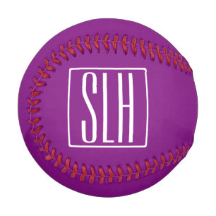 Fetter Moderner 3 Anfangsbuchstaben Monogramm We Baseball