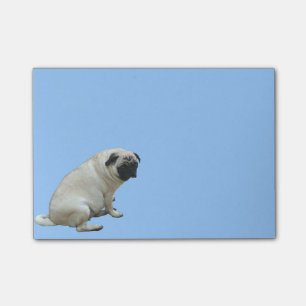 Fetter Mops Post-it Klebezettel