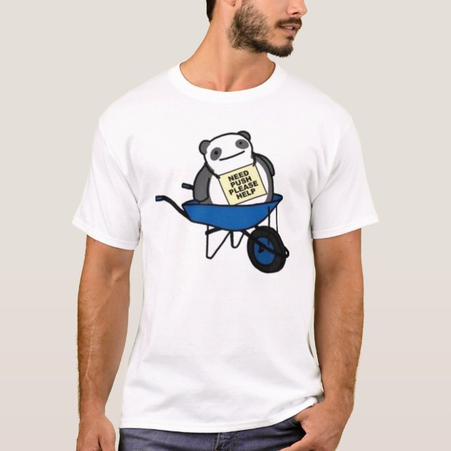 fetter Panda T-Shirt (Vorderseite)
