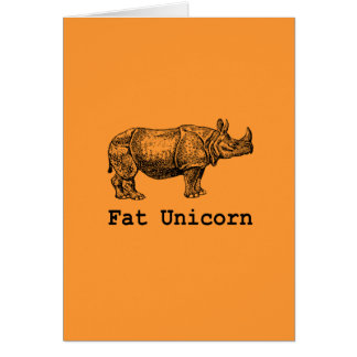 Fettes Einhorn