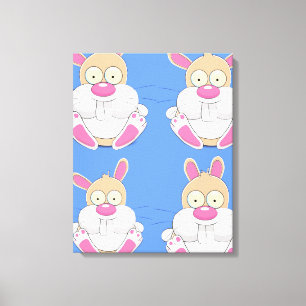 Fettes Kaninchen Leinwanddruck