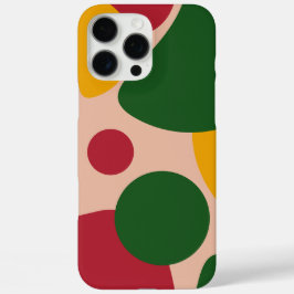 Fettes Retro-Abstraktes-Formen-Muster  iPhone 16 Pro Max Hülle