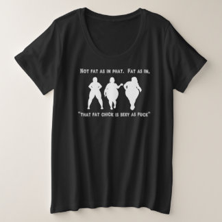 Fettes Stolz-Shirt - plus Größe Große Größe T-Shirt