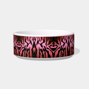 Fettfarbige Tiger-Printwerbung - Mehrere Farben Napf