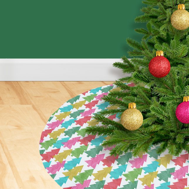Fettfarbige Weihnachtsbaumen Polyester Weihnachtsbaumdecke (Von Creator hochgeladen)