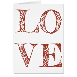 Fettformatierte LIEBE