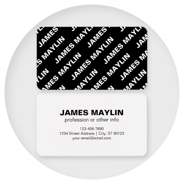 Fettformatierter bearbeitbarer Name | Einfach Schw (Von Creator hochgeladen)