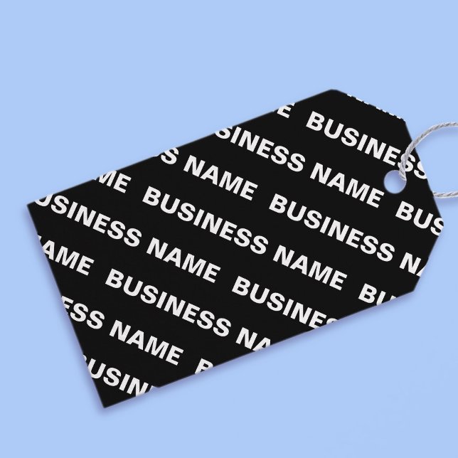 Fettformatierter bearbeitbarer Name | Einfach Schw Geschenkanhänger (Von Creator hochgeladen)